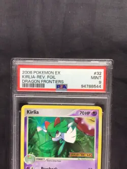 Pokemon Cards: EX Dragon Frontiers Reverse Holo: Kirlia 32/101: PSA 9 - Image 3