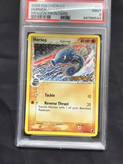 Pokemon Cards: EX Dragon Frontiers Reverse Holo: Horsea 31/101: PSA 9 - Image 2