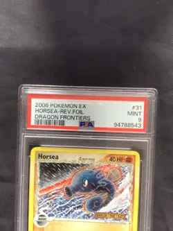 Pokemon Cards: EX Dragon Frontiers Reverse Holo: Horsea 31/101: PSA 9 - Image 3