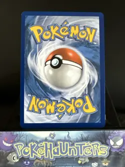 Pokemon Card Mimikyu 037/091 Trick Or Trade Cosmo Holo Rare Near Mint - Image 2