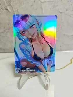 Lucy Trading Card Waifu Goddess Story Anime Girl holo Karte Manga sexy Full Art - Image 1