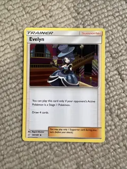 Evelyn 141/181 Sm-Team Up Regular - Pokemon Card - Image 1