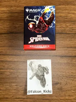 Magic: The Gathering Spider-Man Green Welcome Deck Miles Morales NYCC 2025 - Image 1