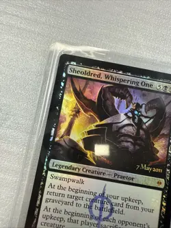 MTG Sheoldred, Whispering One Prerelease Foil NM Not Played 7 May 2011 - Image 5
