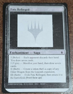 Fate Reforged The Battle of Dragon Brothers, Unknown Event Playtest MTG - Image 1
