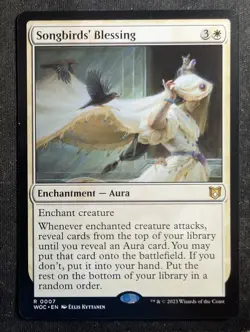 Songbirds' Blessing - Wilds of Eldraine Commander (MTG) - Image 1