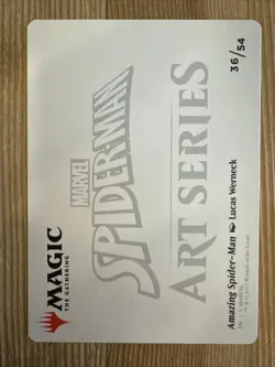 Amazing Spider-Man (36/54) Art Series NM (Art Card) [MTG] - Image 2