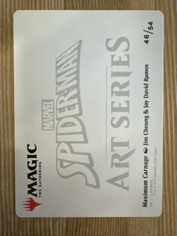 Maximum Carnage (46/54) Art Series NM (Art Card) [MTG] - Image 2