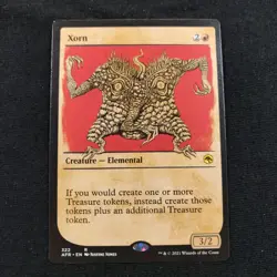 Xorn (Showcase) Adventures in the Forgotten Realms Rare Mtg TCG Card LP - Image 1