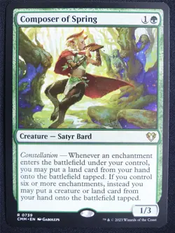 Composer of Spring - CMM - Mtg Card #5OU - Image 1