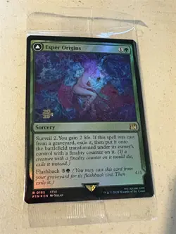 mtg Esper Origins pre-release foil, still sealed, Final Fantasy - Image 1