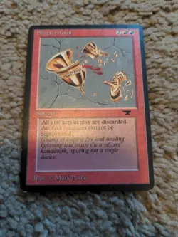 WOTC MtG Antiquities Shatterstorm (R) VG Magic the Gathering - Image 1