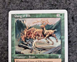 MTG 7th Edition --- GANG OF ELK --- Uncommon! NM! Magic the Gathering! (DS3D1J4) - Image 4