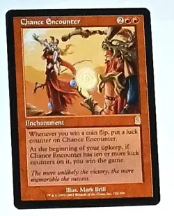 Magic the Gathering * MTG * 1 x Chance Encounter * Odyssey * LP - Image 1
