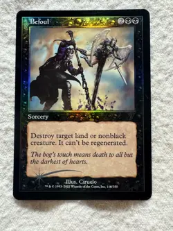 MTG - Befoul - 7th Edition - Foil - NM - Never Played - Free Shipping! - Image 1