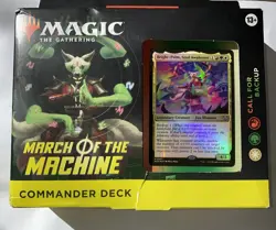 Magic The Gathering March Of The Machine Commander Deck -call For Back Up (100) - Image 1