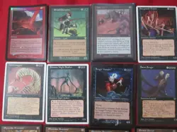 MTG Magic TCG Mixed x246 Card lot Vintage Rares, Foils, Urza Please Read - Image 3