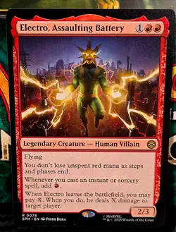 magic the gathering - Electro, Assaulting Battery - Legendary Creature - Villain - Image 1