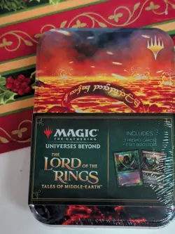 MTG Universes Beyond The Lord Of The Rings Gift Tins. The One Ring/ Galadriel. - Image 2