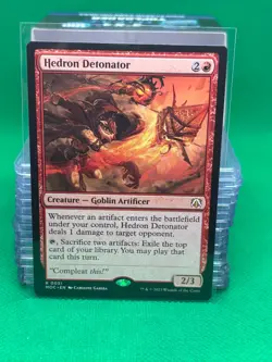 MTG - HEDRON DETONATOR - March of the Machine Com (R) - Image 1
