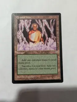 Crystal Vein - Mirage - Magic The Gathering - Image 1