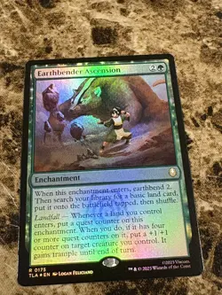 EARTHBENDER ASCENSION Magic MTG Avatar The Last Airbender Foil - Image 1