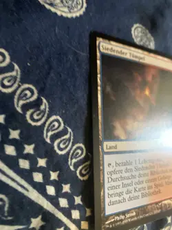 Scalding Tarn Zendikar Regular German Print - Image 2
