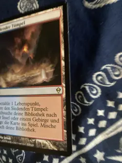 Scalding Tarn Zendikar Regular German Print - Image 3