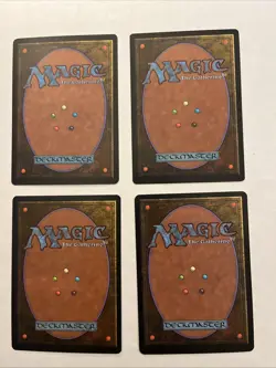 Pyroblast X4 (Playset) MTG Magic The Gathering Ice Age - NM/M - Image 2