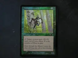 MTG,Timberwatch Elf Legions Foil, Lightly Played. 140/145 - Image 1