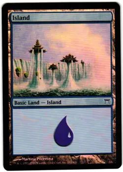 2004 Champions of Kamigawa MTG Island Foil #292 - Image 1