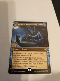 Secret of Bloodbending Showcase MTG Avatar: TLA Nm/M *ON HAND* - Image 1