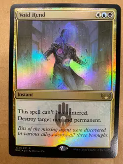 MTG 1x FOIL Void Rend # 230 Streets of New Capenna Magic the Gathering x1 NM - Image 1