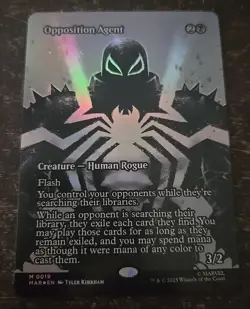 Opposition Agent (Borderless) Marvel Universe Eternal-Legal Foil - Image 1