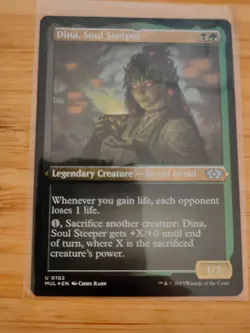 MTG Dina, Soul Steeper (Foil Etched) 0102 March of the Machine M/NM Free UK P&P - Image 1