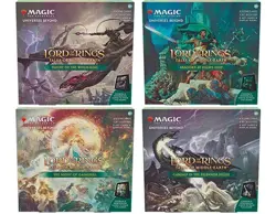 MTG Lord of the Rings Tales of Middle-earth Set of 4 Scene Boxes FACTORY SEALED! - Image 1
