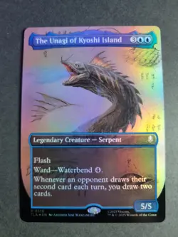 The Unagi of Kyoshi Island (Borderless Foil) Rare MTG Avatar - Image 1