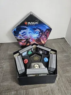 Magic The Gathering Game Night MTG 2018 Pre-owned Dice And Counters Included - Image 1