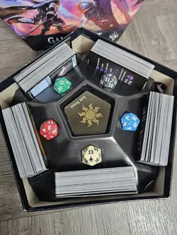 Magic The Gathering Game Night MTG 2018 Pre-owned Dice And Counters Included - Image 2
