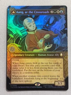 Aang, at the Crossroads (Showcase FOIL) UB: Avatar: the Last Airbender - Image 1