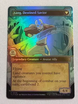 Aang, at the Crossroads (Showcase FOIL) UB: Avatar: the Last Airbender - Image 2