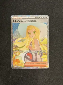 Pokemon Lillie’s Determination Mega Evolution 184/132 SAR ENGLISH - Image 1