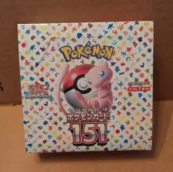 Pokemon S&V 151 Japanese Booster Box Factory Sealed w/ Protector - Ships Fast - Image 2
