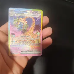Pokemon TCG Alolan Exeggutor EX 242/191SV08: Surging Sparks Holo Full Art - Image 1