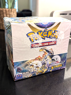 SEALED - Pokemon Sword & Shield Brilliant Stars Booster Box 820650829963 - Image 1