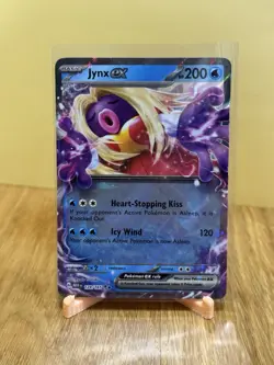 Jynx ex 124/165 Scarlet & Violet 151 Holo Double Rare Pokemon TCG - Image 1