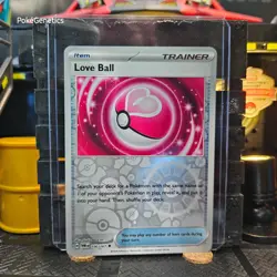 Love Ball Twilight Masquerade Reverse Holo Pokemon TCG 156/167 Scarlet & Violet - Image 1