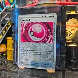 Love Ball Twilight Masquerade Reverse Holo Pokemon TCG 156/167 Scarlet & Violet - Image 2