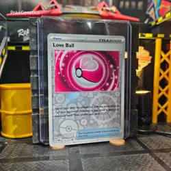 Love Ball Twilight Masquerade Reverse Holo Pokemon TCG 156/167 Scarlet & Violet - Image 3