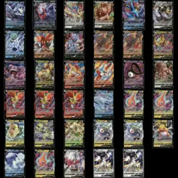 Pokemon V Card Lot - 35 Cards - Ultra Rare V Cards Bulk Set - Image 1